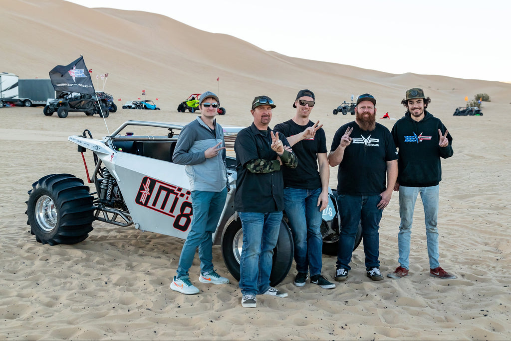 EVP.MOde M8 Sand Outlaws 2nd Place Finish, Glamis, CA